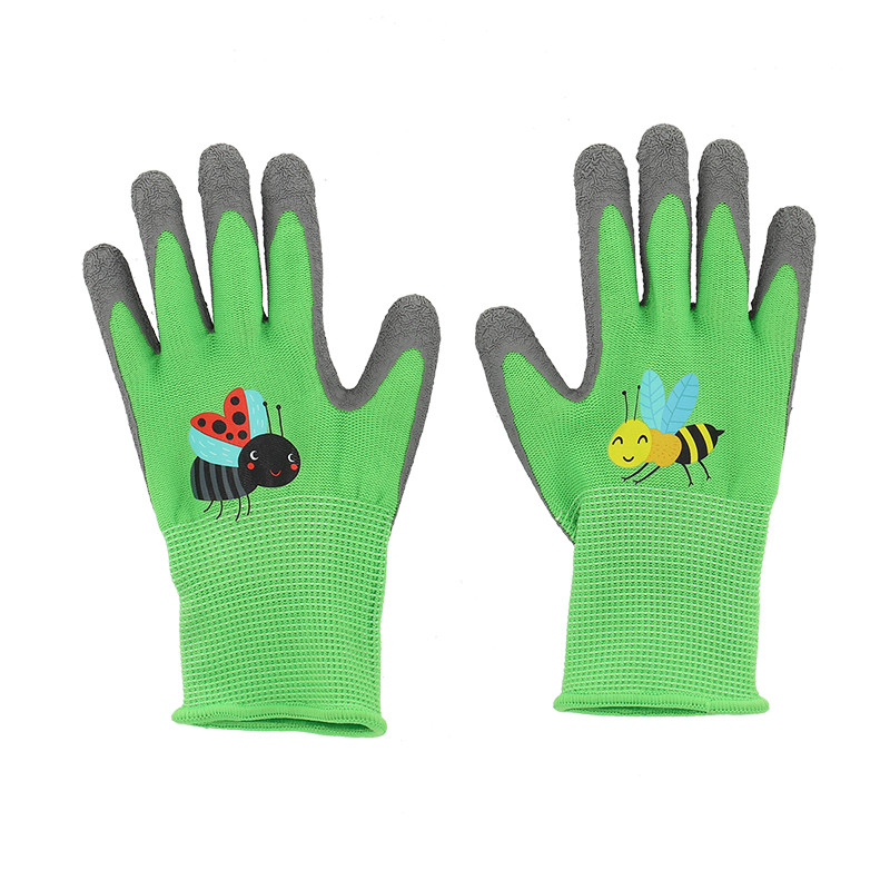 Gant ménage-vaisselle,Gants de protection du travail des enfants,gants de  jardin imperméables durables,collection de - 1 Pair[F192]