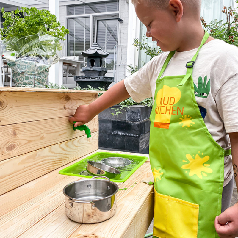 Cuisine extérieure pour enfants - Cusine en bois - Jeux enfants