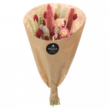 Bouquet de fleurs séchées Rose 50 cm