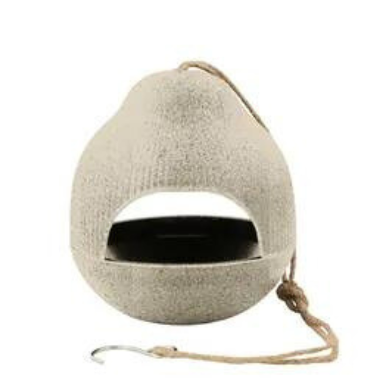 Mangeoire à Oiseaux Ring-Pull - Facile à Nettoyer Sans Outils - Taille L - Pour Graines Et Tournesol | Design Britannique | Polycarbonate Résistant