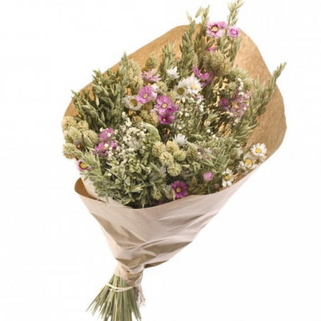 Bouquet de Fleurs séchées Grand Format Pink 50 cm