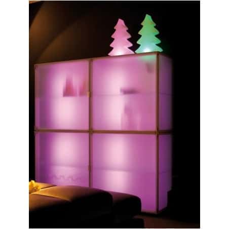 Sapin lumineux LED multicolore d'intérieur 40 cm