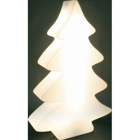 Sapin lumineux blanc éclatant indoor et outdoor 115 cm