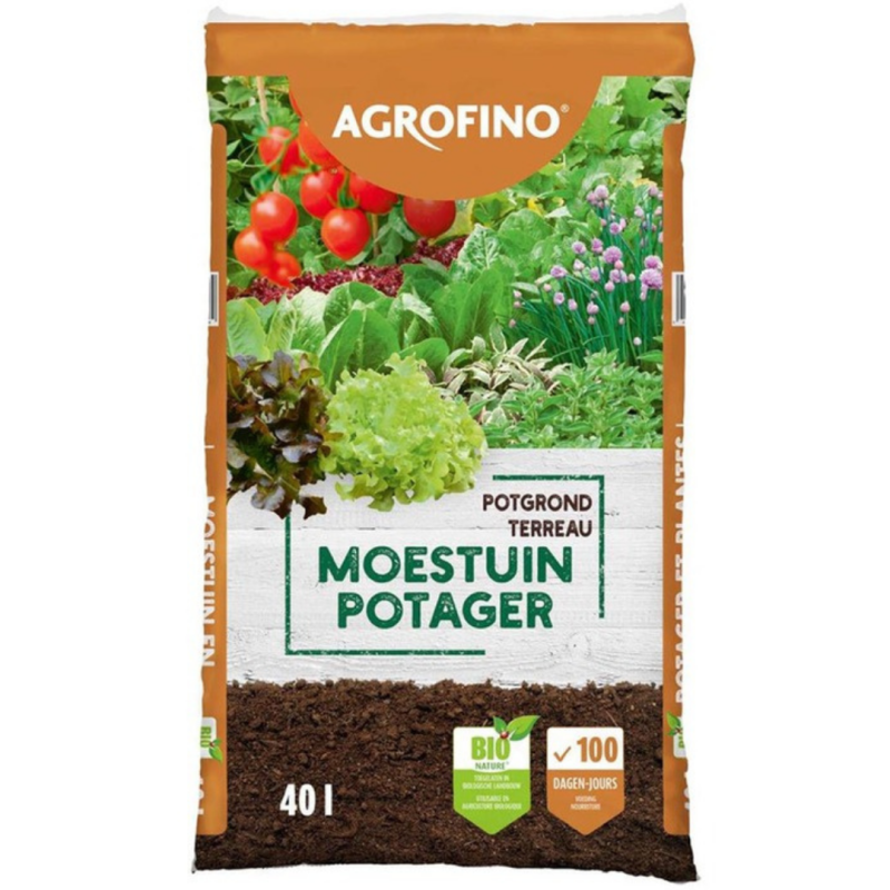 Terreau potager Agrofino BIO-nature 40L