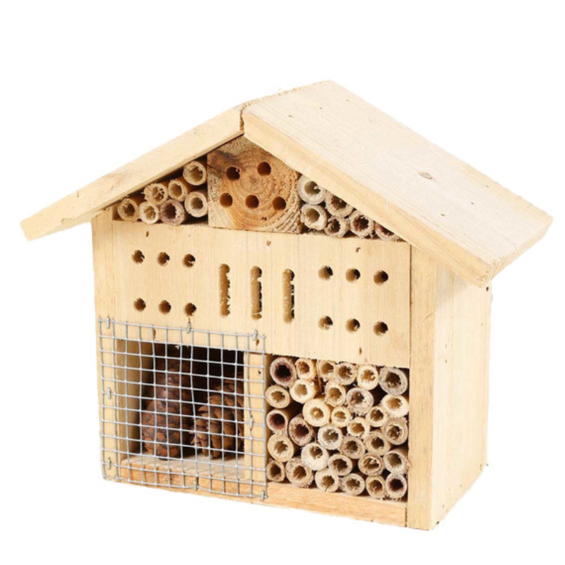 Abris à insectes forme maison