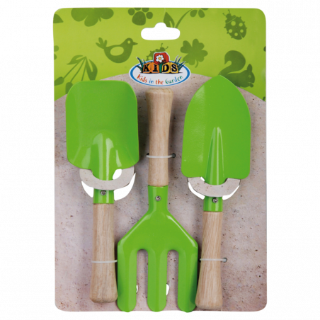 Lot Outils de Jardinage 70 cm pour Enfants