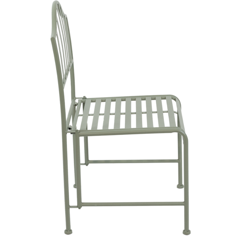 Chaise de jardin Métal vert olive