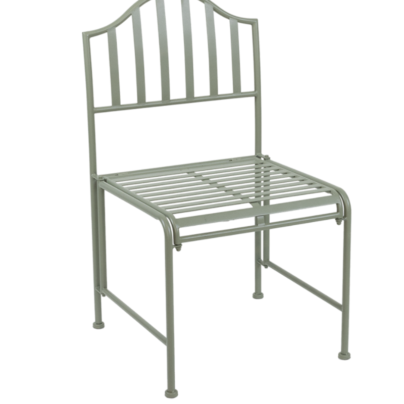 Chaise de jardin Métal vert olive