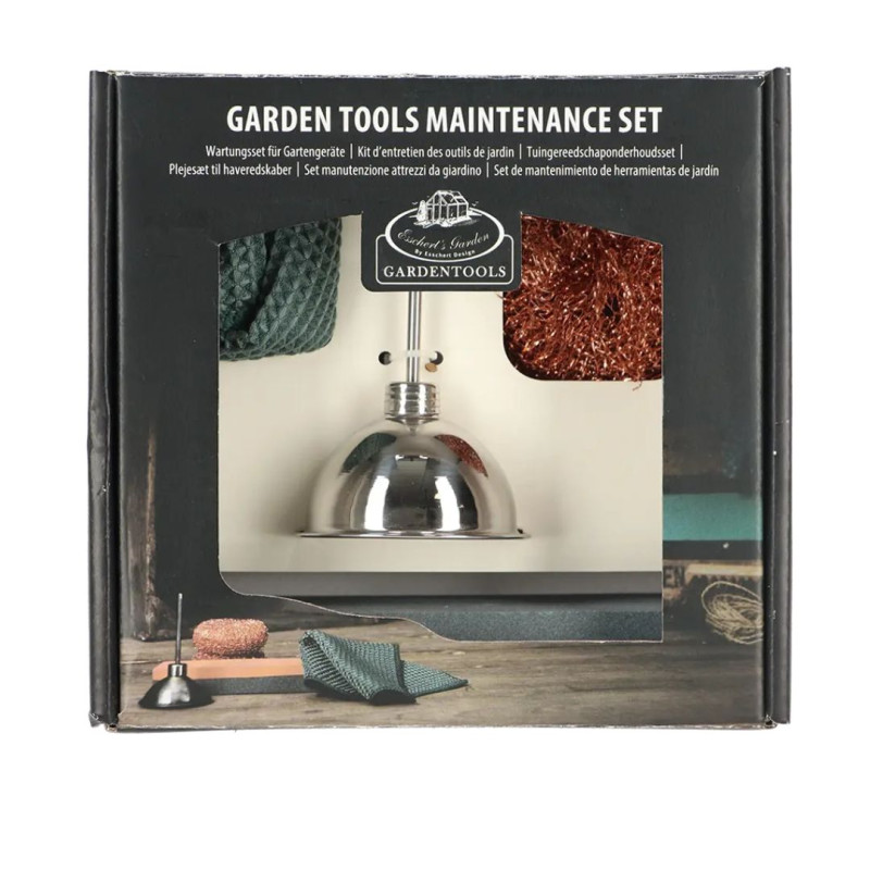 Coffret entretien outils de jardin