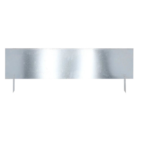 Bordure jardin acier galvanisé 105x35cm