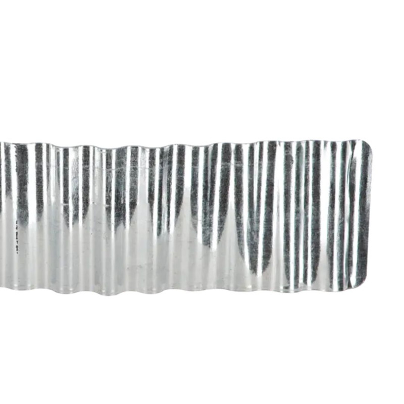Bordure jardin ondulée acier galvanisé 500x14cm