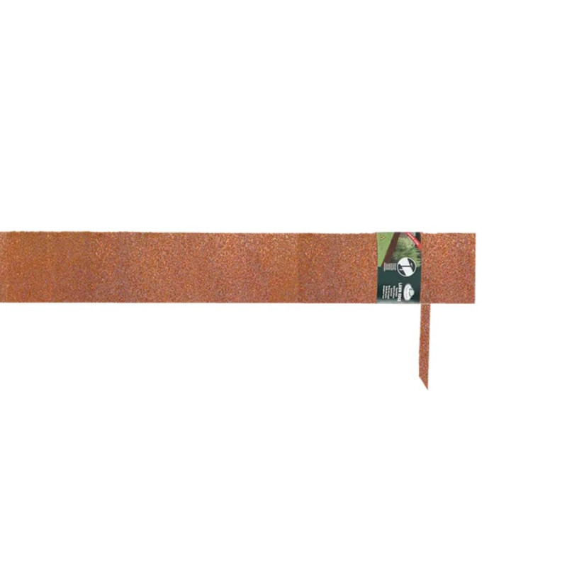 Bordure pelouse acier corten 105x22cm