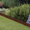 Bordure pelouse acier corten 105x22cm