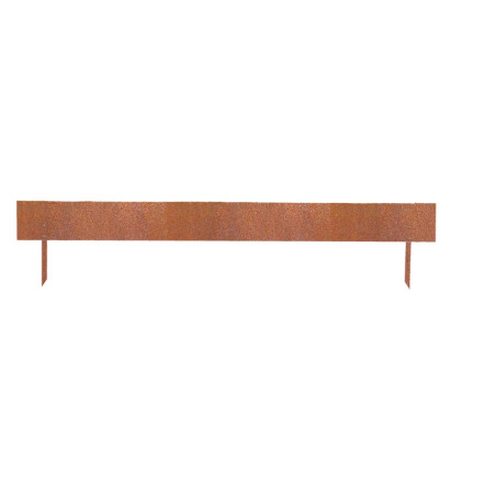 Bordure pelouse acier corten 105x22cm