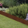 Bordure pelouse acier corten 105x35cm