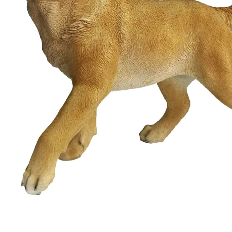 Golden retriever en résine 63x24x40cm