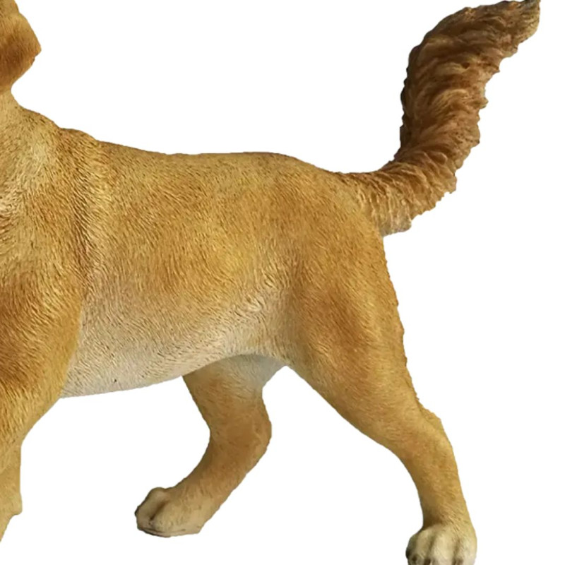 Golden retriever en résine 63x24x40cm