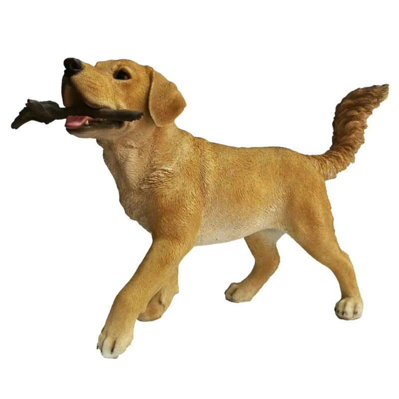 Golden retriever en résine 63x24x40cm