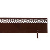 Bordure jardin acier motif Volute 105x35cm