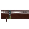 Bordure jardin acier motif Volute 105x35cm