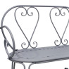 Banc à buscule métal 102x75x90cm