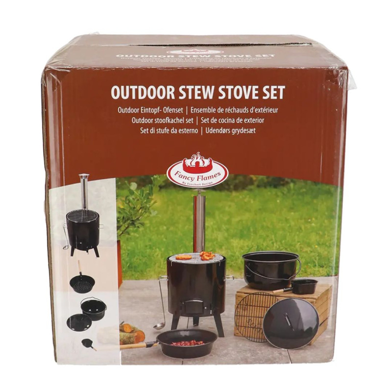 Kit cuisson camping complet