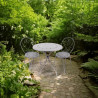 Table ronde jardin métal 70x71cm