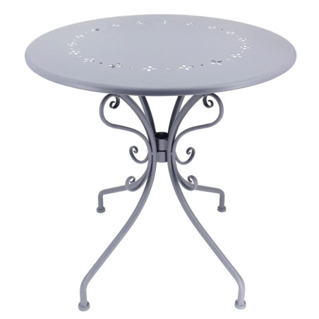 Table ronde jardin métal 70x71cm