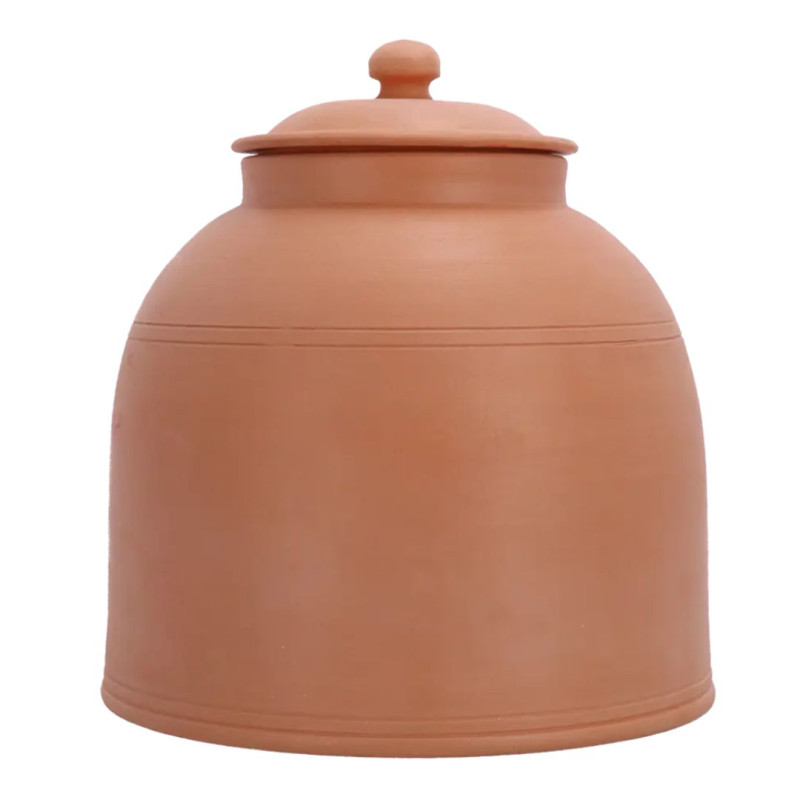 Cloche à blanchiment Terre cuite + couvercle 28x30cm