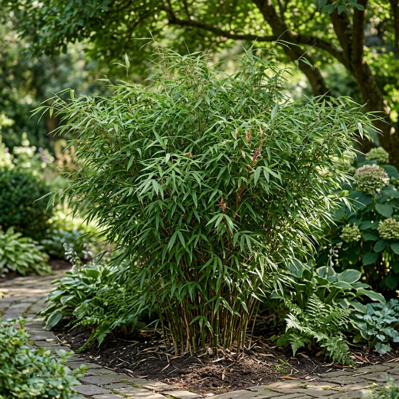 Bambou rufa 40/60cm Pot 19cm - Fargesia rufa