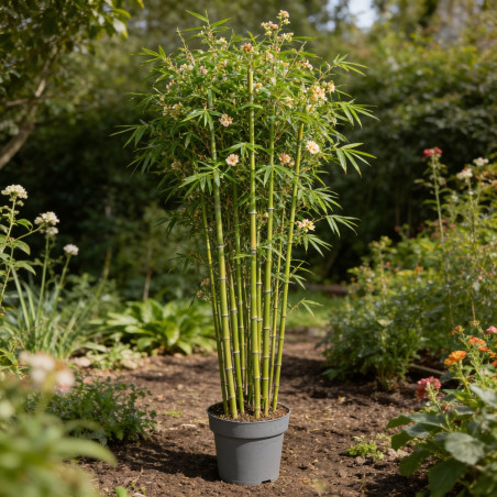 Bambou rufa 80/100cm Pot 29cm - Fargesia rufa