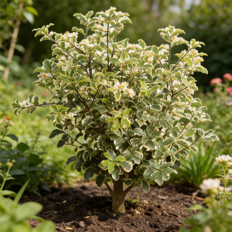 Pittospore petites feuilles panaché 25/30cm Pot 3L - Pittosporum tenuifolium Variegatum