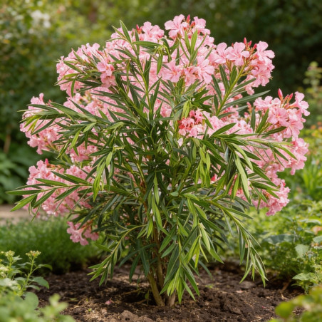 Laurier rose Rose 80/100cm Pot 18L - Nerium oleander