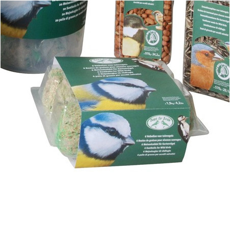 Vente Boules de graisse pour oiseaux sauvages - Nourriture Oiseaux