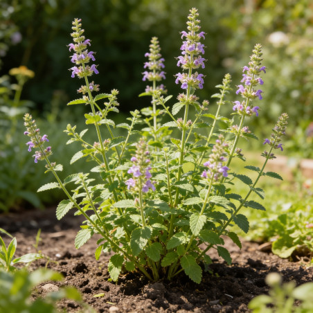 Népéta faassenii Walkers Low 20cm Godet 9cm - Nepeta