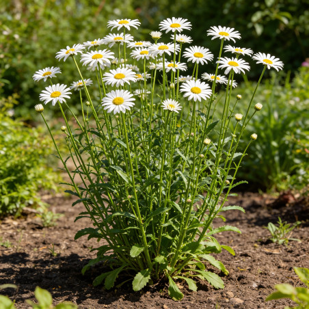 Marguerite Wirral Supreme 20cm Godet 9cm - Leucanthemum