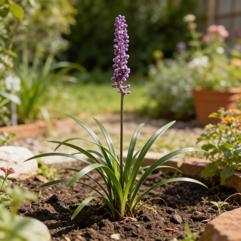 Liriope muscari Moneymaker 20cm Godet 9cm - Liriope