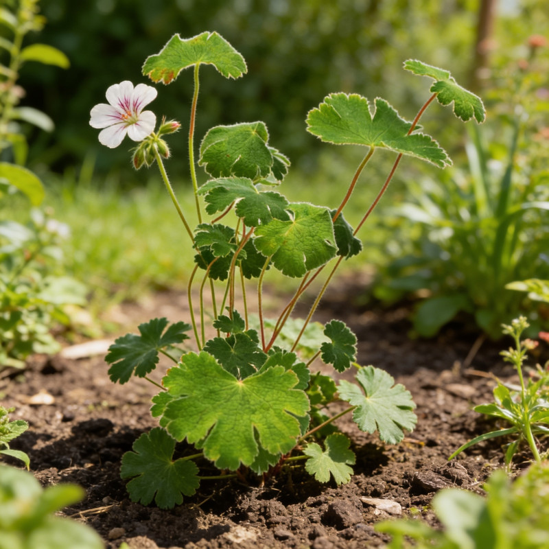Géranium vivace renardii 20cm Godet 9cm - Geranium