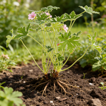 Géranium vivace macrorrhizum Ingwersens Variety 20cm Godet 9cm - Geranium