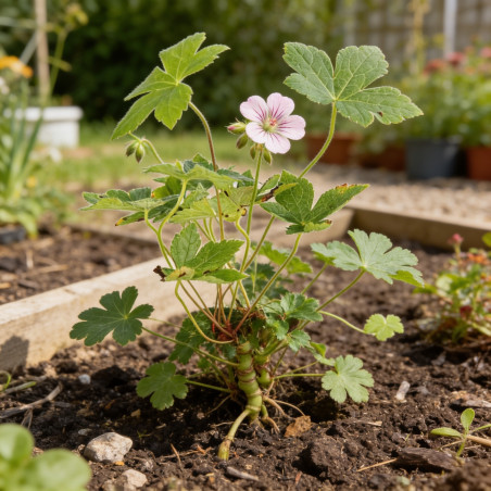 Géranium vivace nodosum 20cm Godet 9cm - Geranium