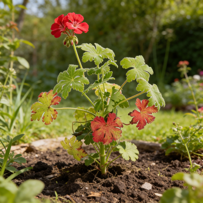 Géranium vivace sanguineum 20cm Godet 9cm - Geranium