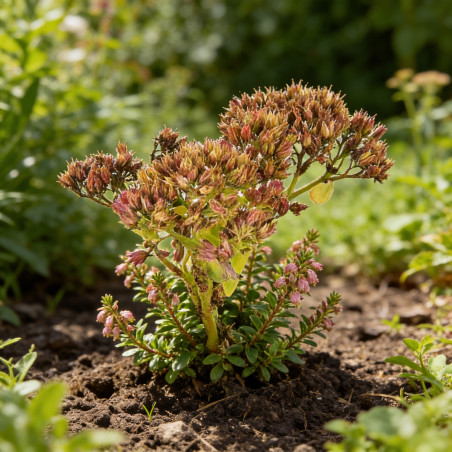 Orpin Herbstfreude 20cm Godet 9cm - Sedum