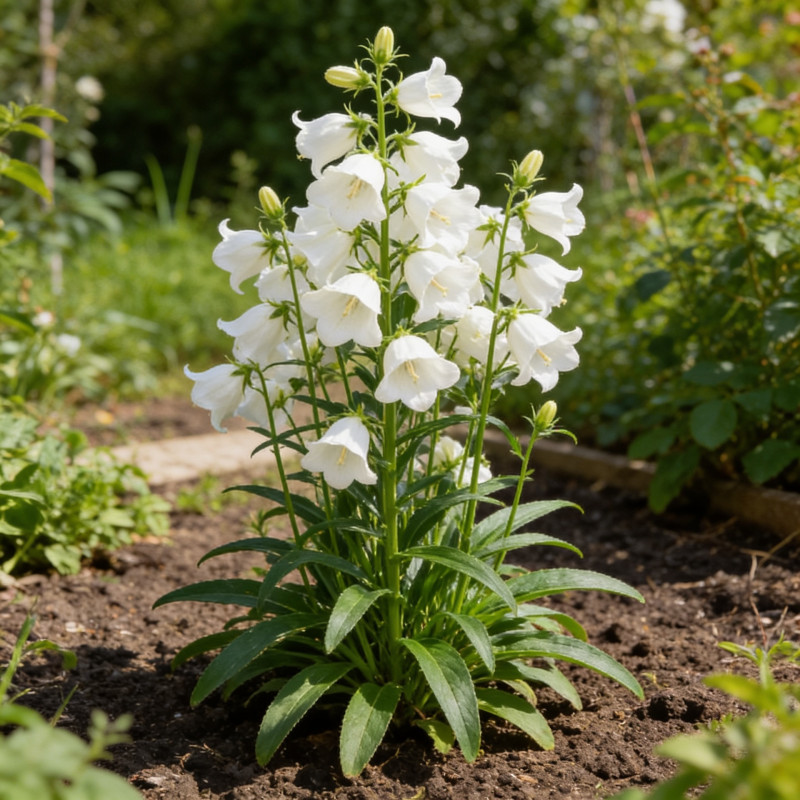 Campanule persicifolia Grandiflora Alba 20cm Godet 9cm - Campanula