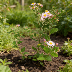 Aster ageratoides Asran 20cm Godet 9cm - Aster