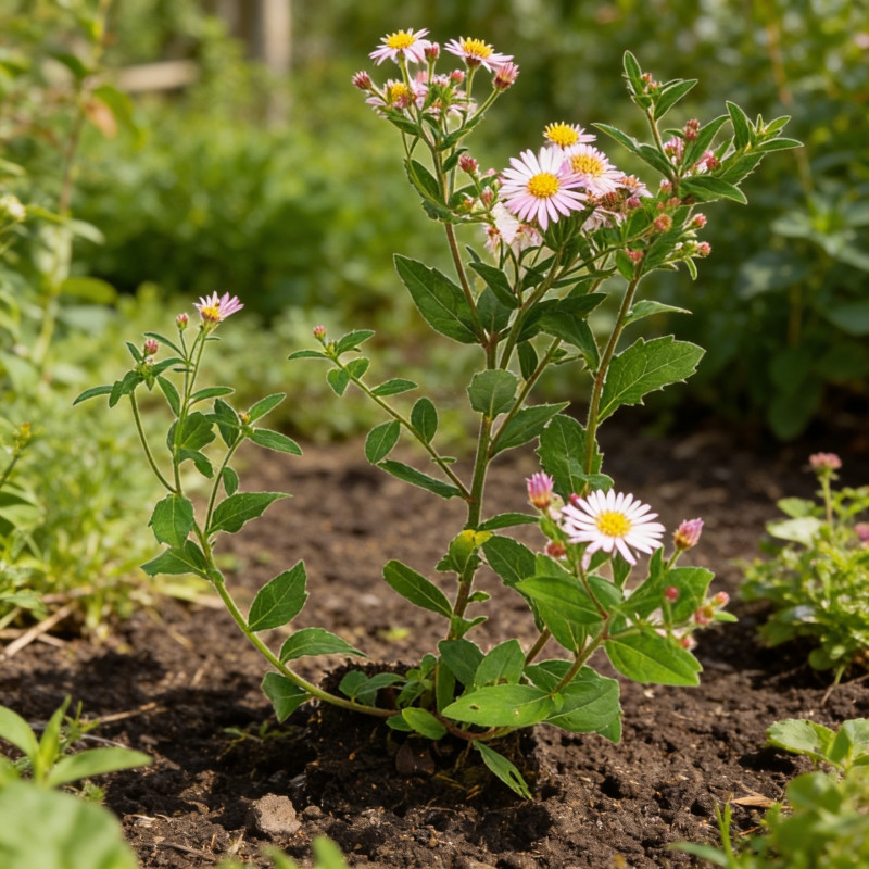 Aster ageratoides Asran 20cm Godet 9cm - Aster