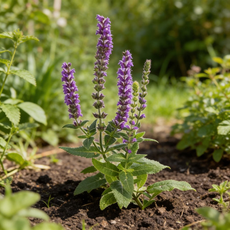 Sauge nemorosa Ostfriesland 20cm Godet 9cm - Salvia