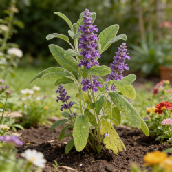 Sauge officinalis 20cm Godet 9cm - Salvia