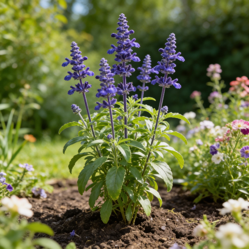 Sauge nemorosa Blaukönigin 20cm Godet 9cm - Salvia