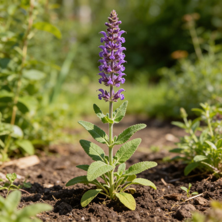 Sauge nemorosa 20cm Godet 9cm - Salvia