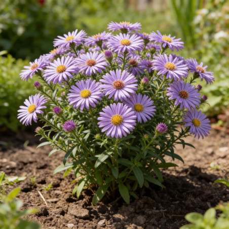 Aster amellus Rudolf Goethe 20cm Godet 9cm - Aster